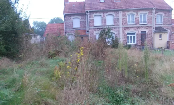 PJE Services : débroussaillage et remise en état d'un terrain à Bruay-la-Buissière, Béthune, PJE Services